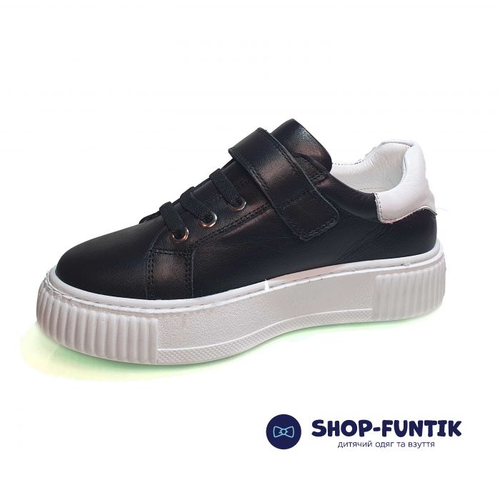 Кроссовки Tunel черно-белые 0325104