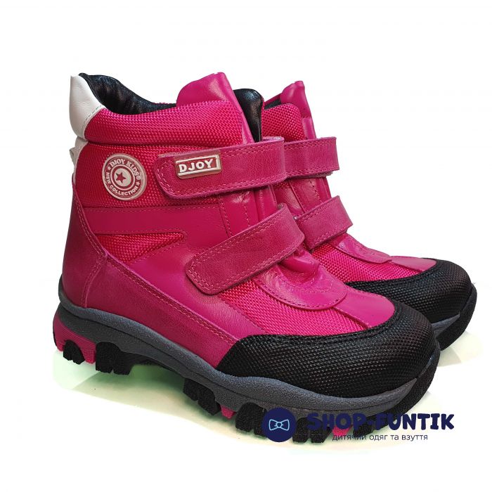 Ботинки Djoy розовые 059069