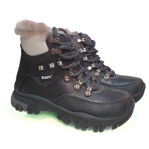 Ботинки Djoy черные 07.211
