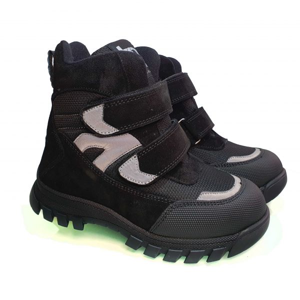 Ботинки Kidmen черные 510004