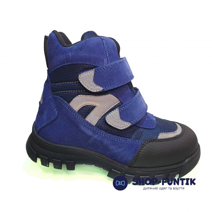 Ботинки Kidmen синие 51007