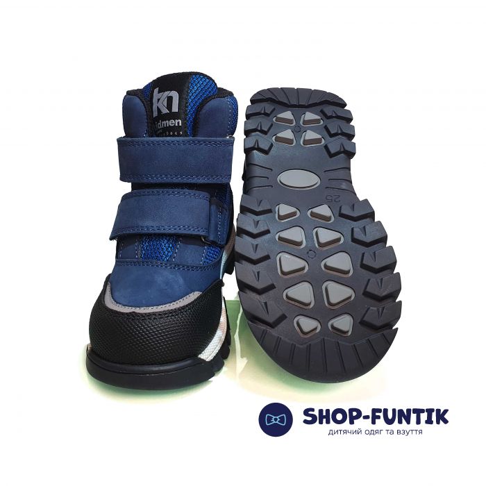 Ботинки Kidmen синие 500843