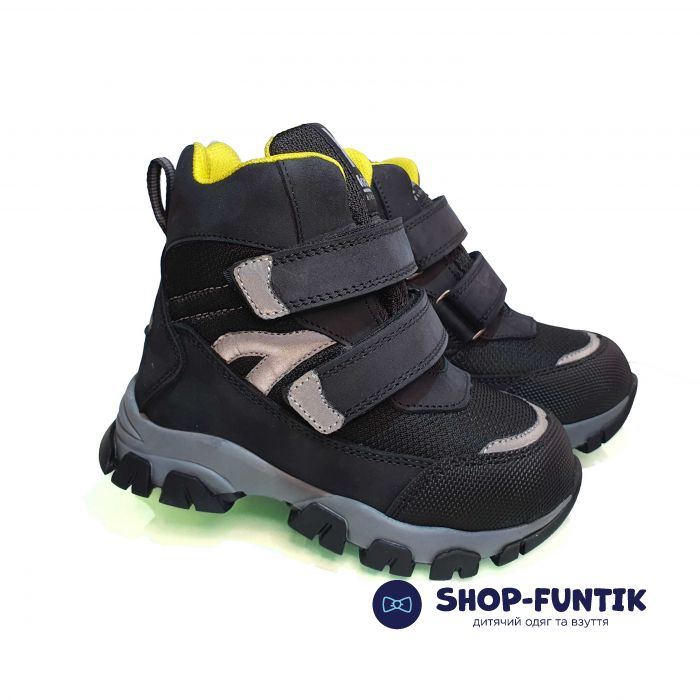 Ботинки Kidmen черные 51005