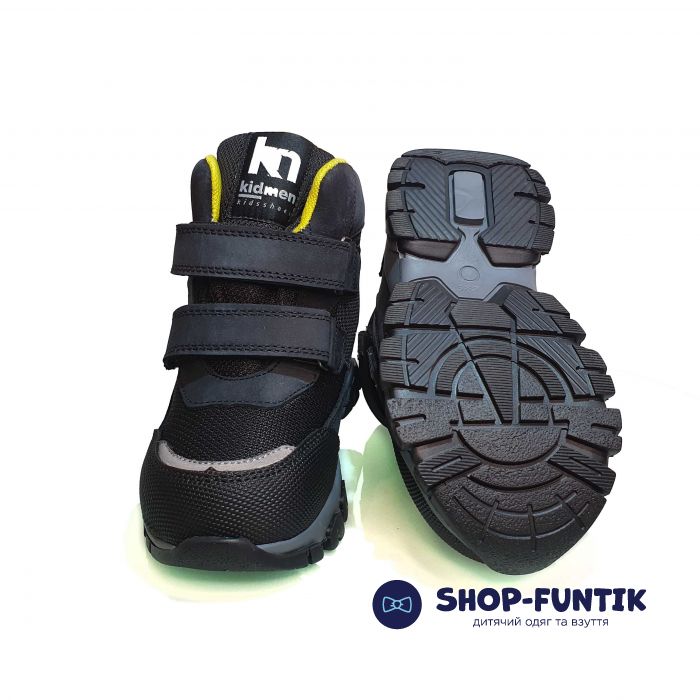 Ботинки Kidmen черные 51005