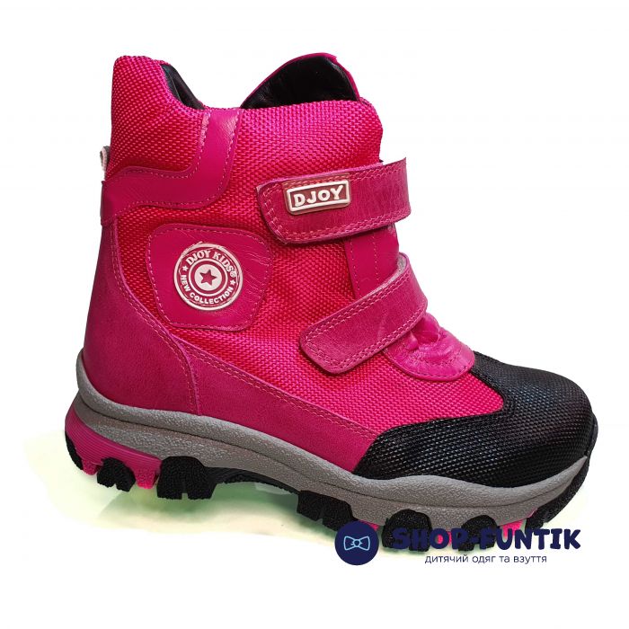 Ботинки Djoy розовые 111116