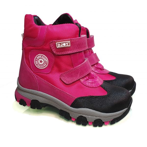 Ботинки Djoy розовые 111116