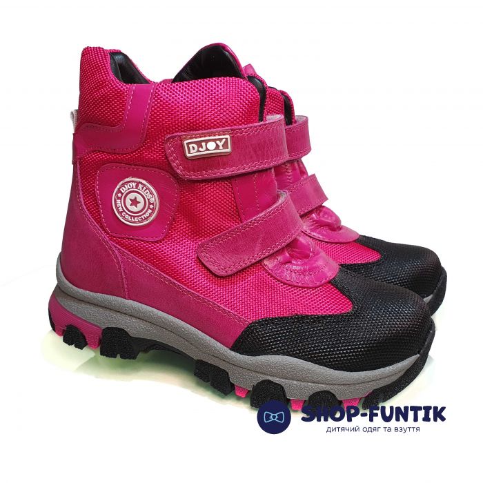 Ботинки Djoy розовые 111116