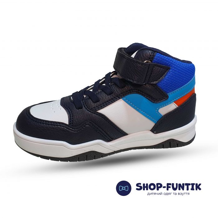 Ботинки  Promax сине-белые 18629