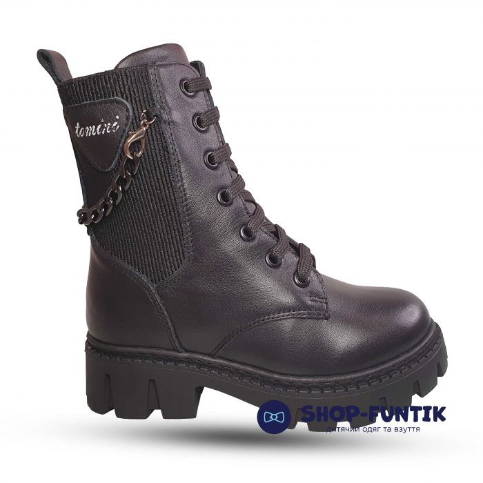 Ботинки Tomini черные 0454