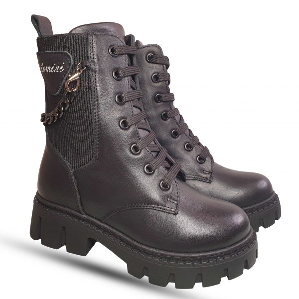 Ботинки Tomini черные 0454