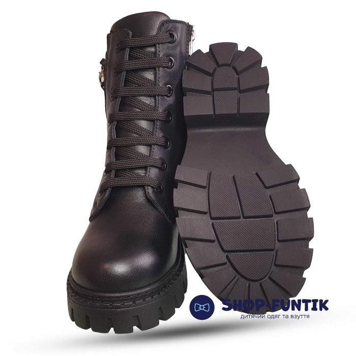 Ботинки Tomini черные 0454