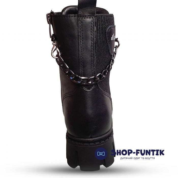 Ботинки Tomini черные 0454