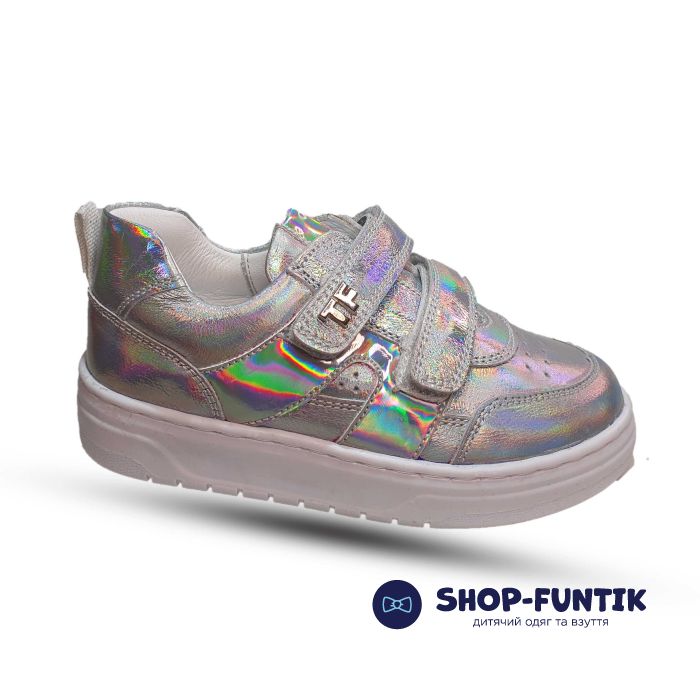 Кроссовки Tiflani серебристые 18B