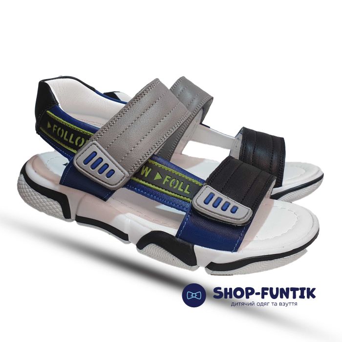 Сандалии Panda на двух липучках 2243