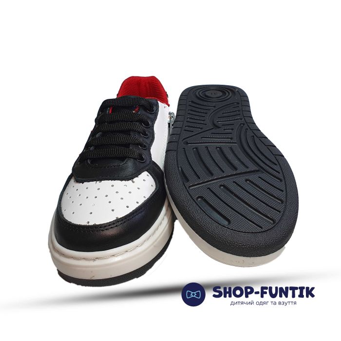 Кроссовки Tomini черно-белые 142