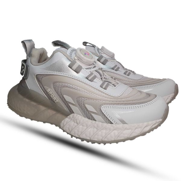 Кроссовки  Promax серо-белые 1913