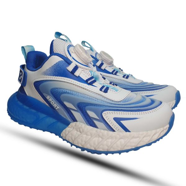 Кроссовки  Promax бело -синие 1917