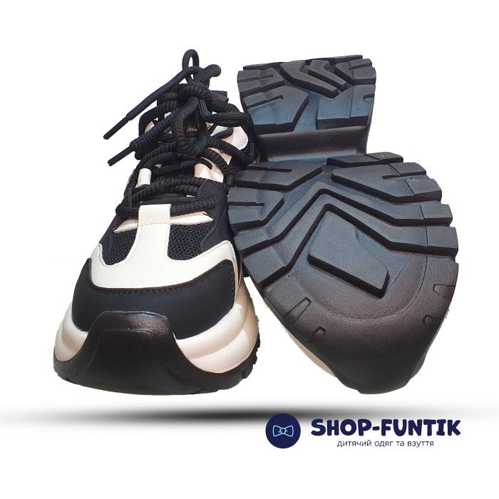 Кроссовки  Jong.Golf черно-белые 542