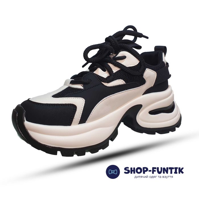 Кроссовки  Jong.Golf черно-белые 542