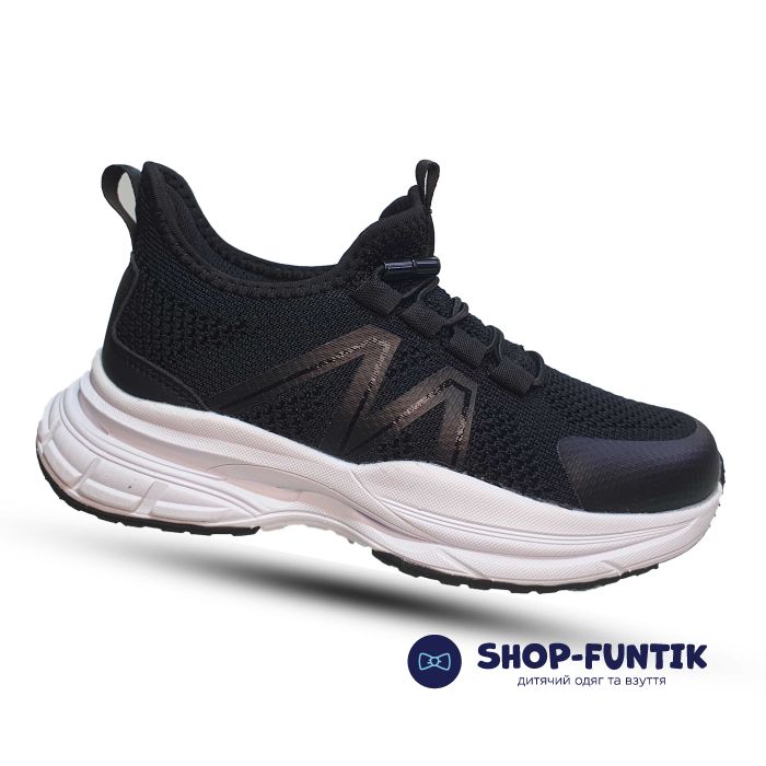 Кроссовки Flamingo черные сетка 5263