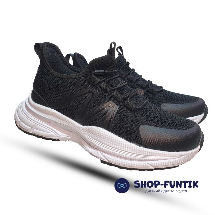 Кроссовки Flamingo черные сетка 5263