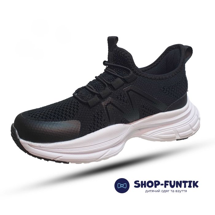 Кроссовки Flamingo черные сетка 5263