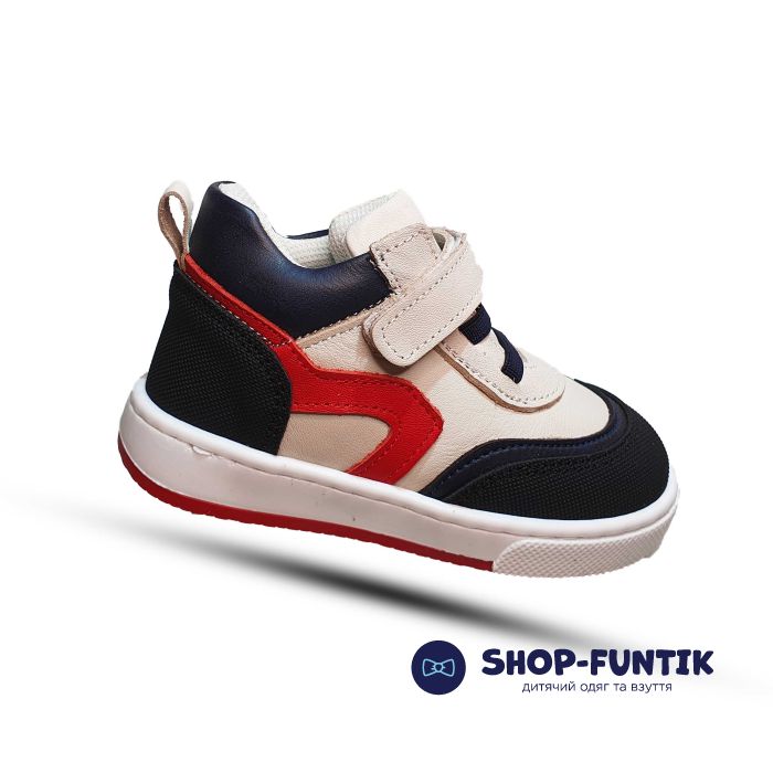 Ботинки Toddler светло-серые с черным 3825