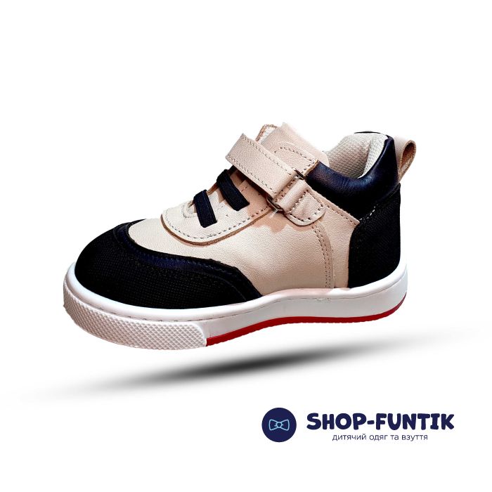 Ботинки Toddler светло-серые с черным 3825