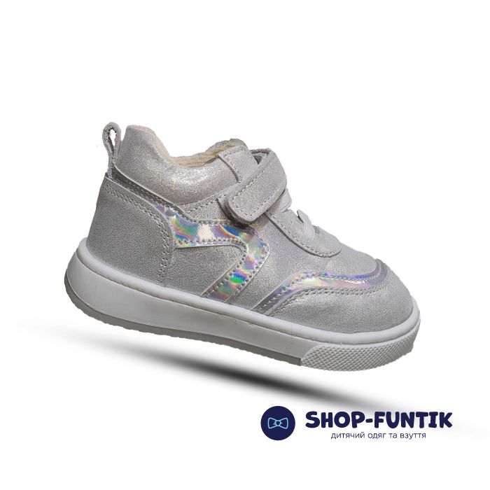 Черевики Toddler сріблясті 3825