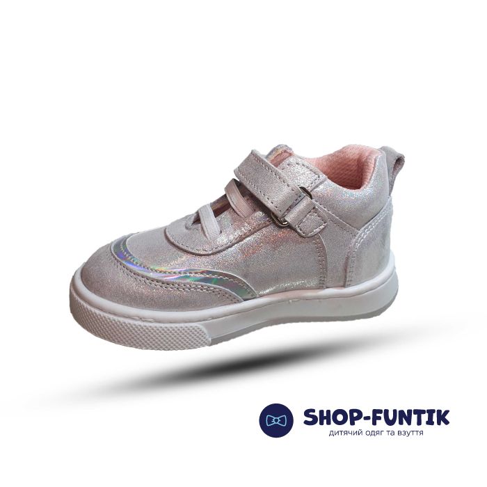 Черевики Toddler сріблясті 3825