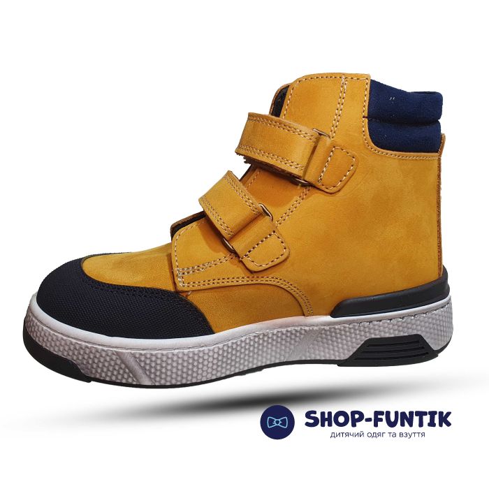Ботинки Toddler желтые с черным 5001