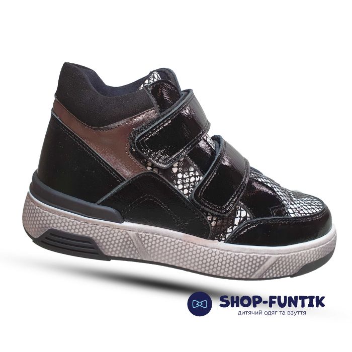 Ботинки Toddler черные с серым 5090