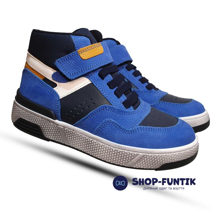 Ботинки Toddler синие с голубым 5093