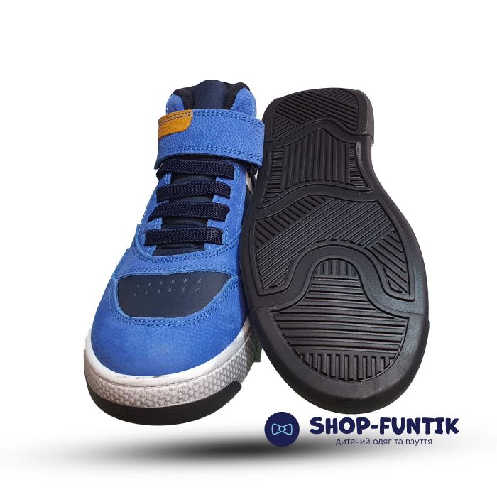 Ботинки Toddler синие с голубым 5093