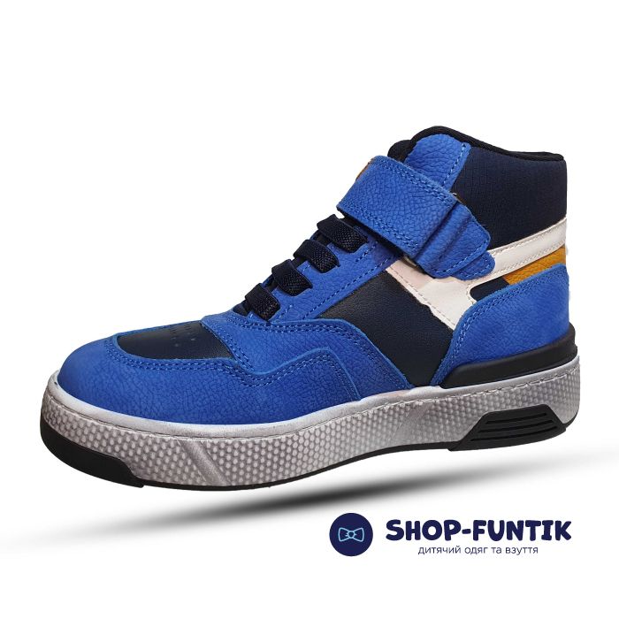 Ботинки Toddler синие с голубым 5093