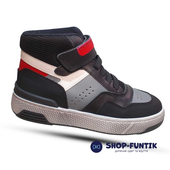 Ботинки Toddler серые с черным 5097