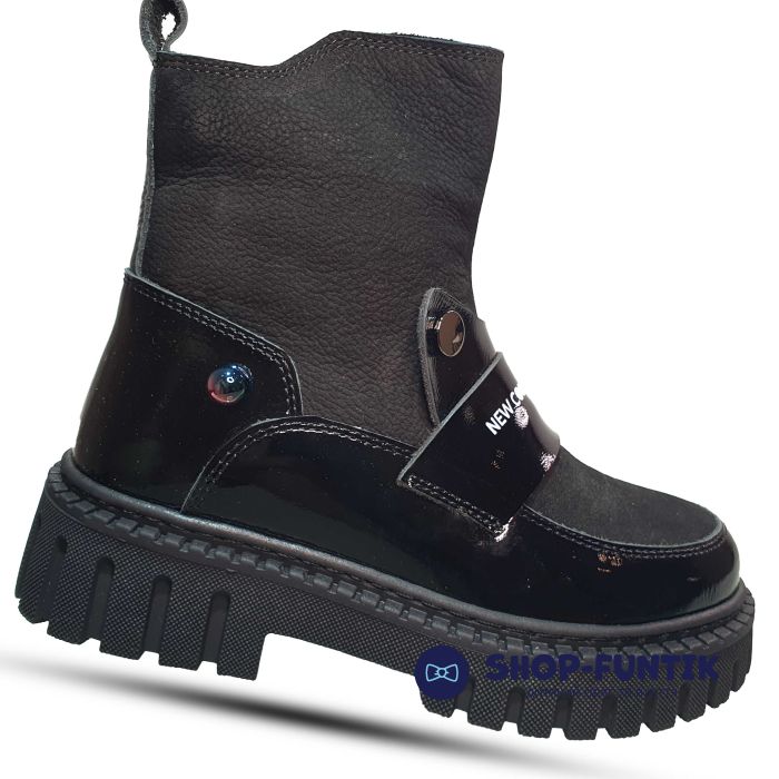 Ботинки Tomini черные 30262