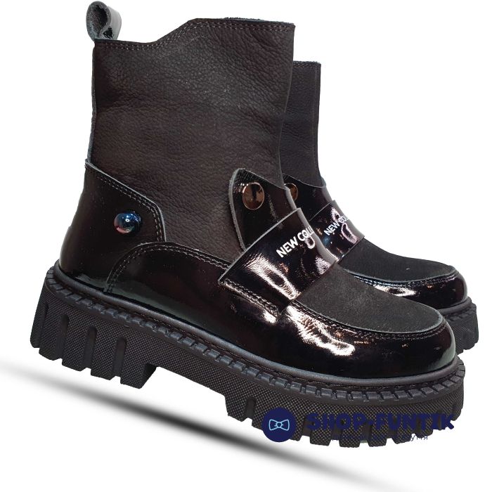 Ботинки Tomini черные 30262