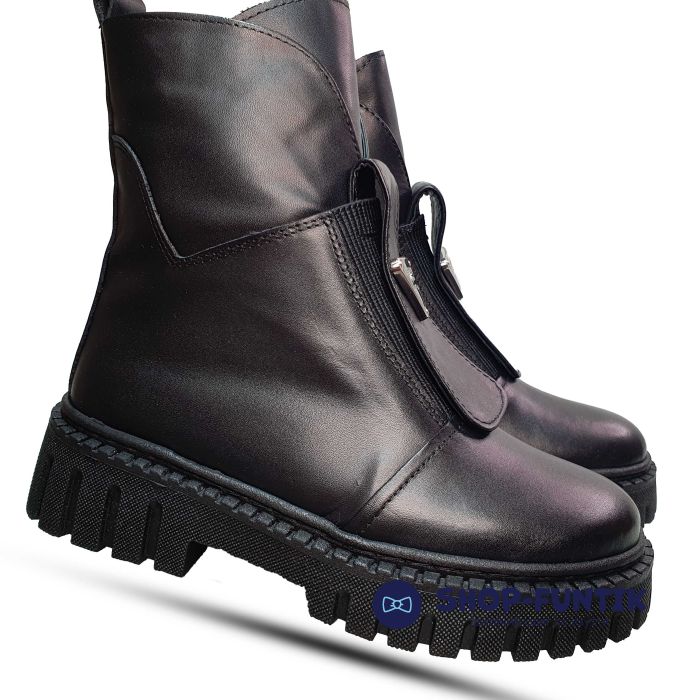 Ботинки Tomini черные 03640