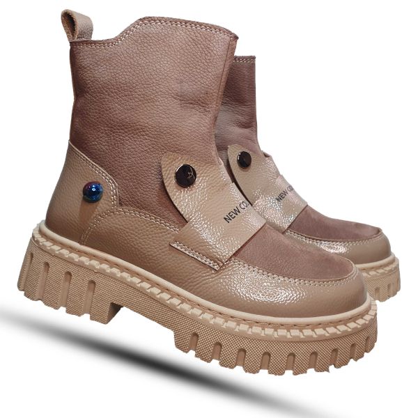 Ботинки Tomini бежевые 3026