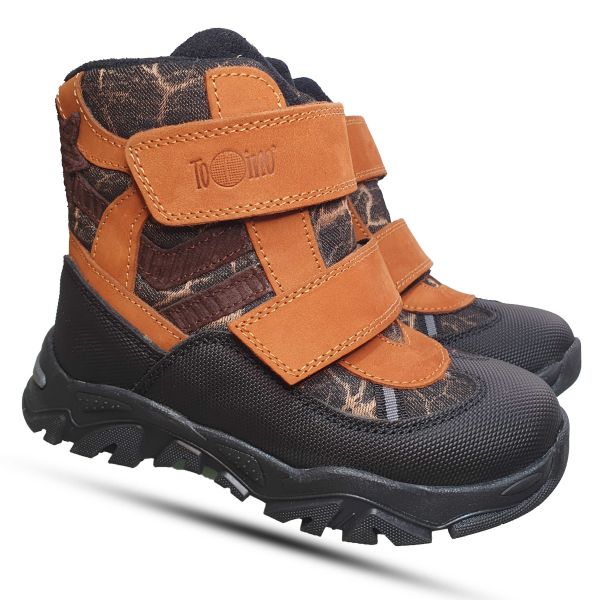 Ботинки Tofino коричневые с черным 9226