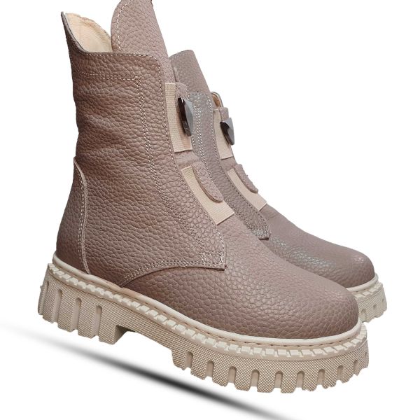 Ботинки Tomini бежевые 10028