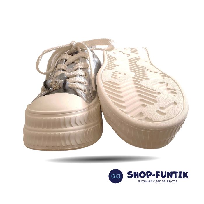 Кроссовки Jong.Golf серые с белым 800