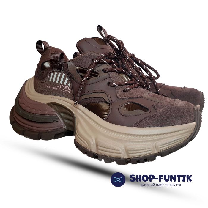 Кроссовки Jong.Golf коричневые 3792