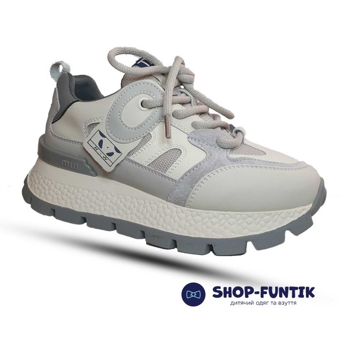 Кроссовки Jong.Golf бежевые с серым 1670