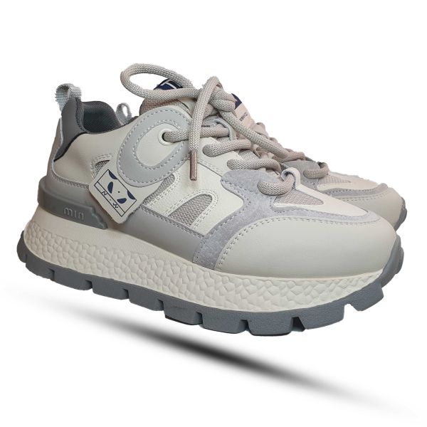 Кроссовки Jong.Golf бежевые с серым 1670