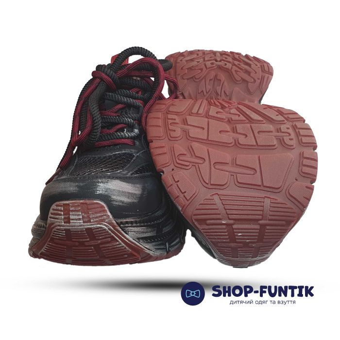 Кроссовки Jong.Golf черные с серым 1776