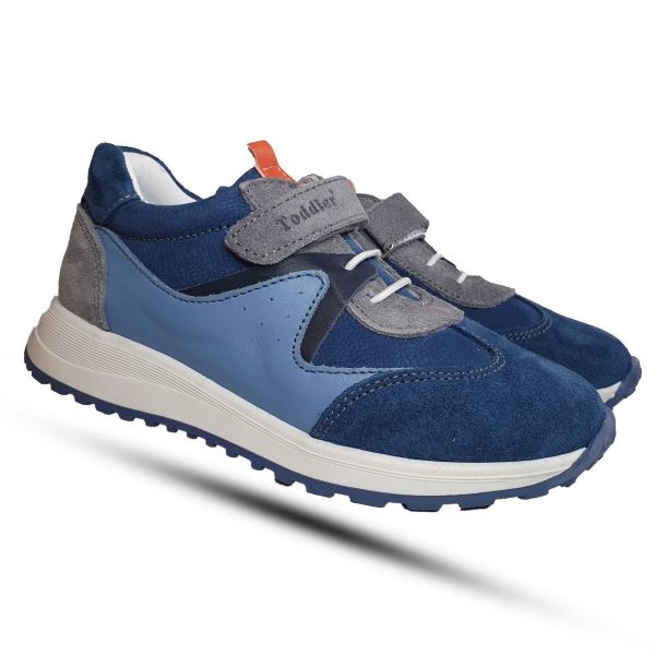 Кроссовки Toddler синие с голубым 132