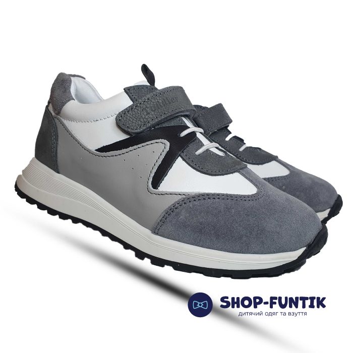 Кроссовки Toddler белые с серым 295