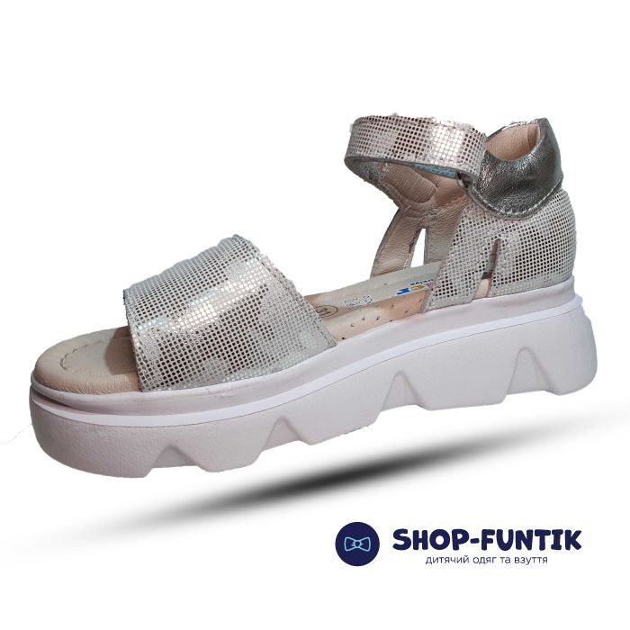 Сандалии Toddler серебристые 135